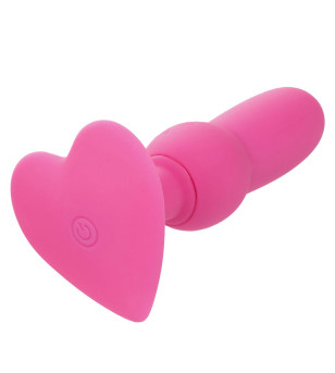 CALEXOTICS - FIRST TIME SONDE ANAL PLUG PERLÉE 10 VIBRATIONS ROSE
