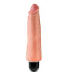 KING COCK - VIBRATEUR RÉALISTE ET RIGIDE 20,3 CM NATUREL
