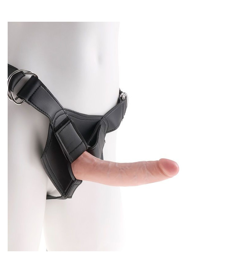 KING COCK - HARNAIS AVEC PÉNIS RÉALISTE 17,8 CM