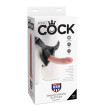 KING COCK HARNAIS AVEC PÉNIS NATUREL RÉALISTE 20,3 CM
