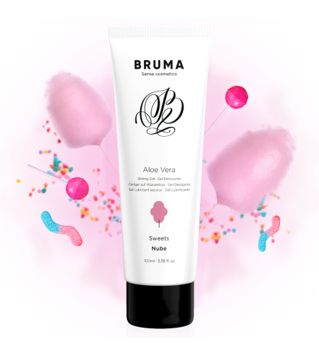BRUMA - GEL GLISSANT À L'ALOE VERA SAVEUR BONBONS 100 ML
