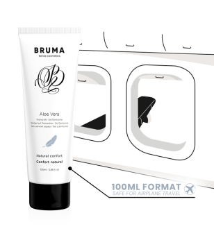 BRUMA - GEL GLISSANT ALOE VERA CONFORT NATUREL 100 ML