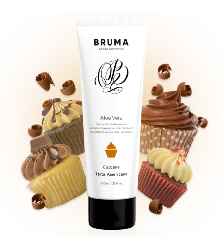 BRUMA - GEL GLISSANT À L''ALOE VERA SAVEUR CUPCAKE 100 ML