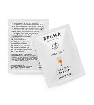 BRUMA - GEL GLISSANT À L''ALOE VERA SAVEUR PINA COLADA 6 ML