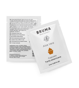 BRUMA - GEL GLISSANT À L''ALOE VERA SAVEUR CUPCAKE 6 ML