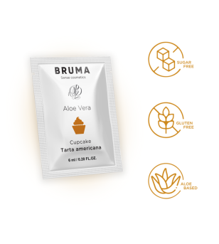 BRUMA - GEL GLISSANT À L''ALOE VERA SAVEUR CUPCAKE 6 ML