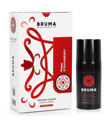 BRUMA - VIBRATEUR LIQUIDE ULTRA GLISSANT FRAISE 15 ML