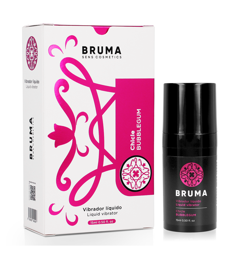 BRUMA - VIBRATEUR LIQUIDE ULTRA GLISSANT BUBBLEGUM 15 ML