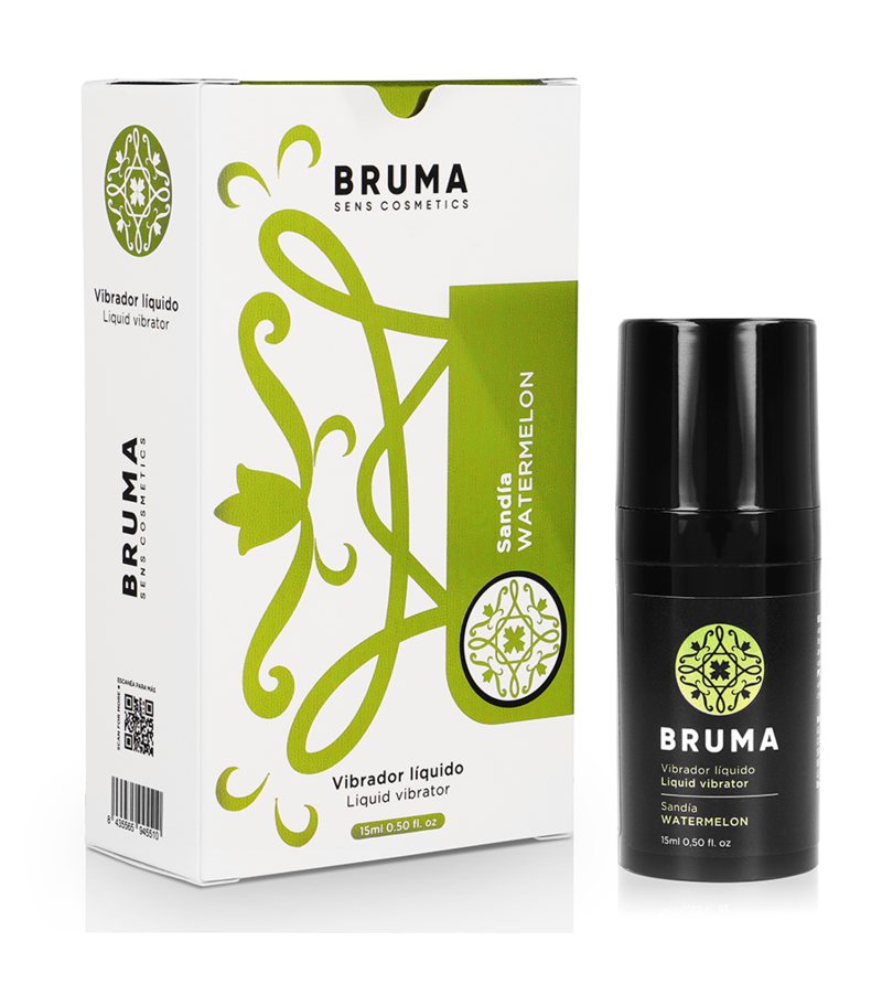 BRUMA - VIBRATEUR LIQUIDE ULTRA GLISSANT Pastèque 15 ML