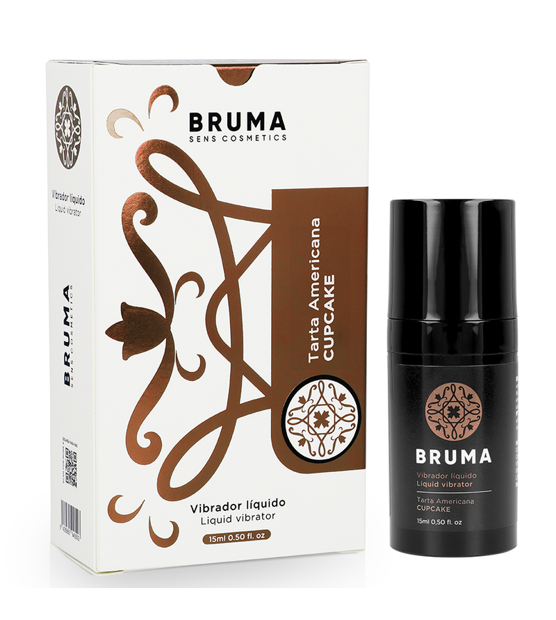 BRUMA - VIBRATEUR LIQUIDE ULTRA GLISSANT CUPCAKE 15 ML