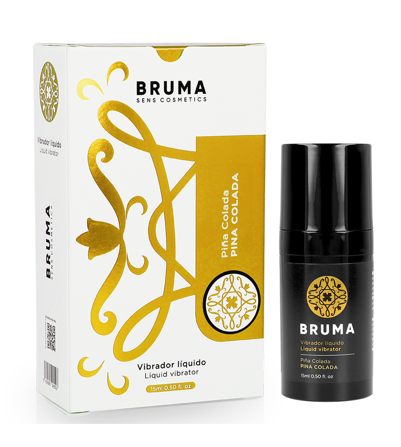 BRUMA - VIBRATEUR LIQUIDE ULTRA GLISSANT PINA COLADA 15 ML