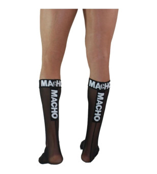 MACHO - CHAUSSETTES FINES TAILLE UNIQUE NOIRES