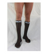 MACHO - CHAUSSETTES FINES TAILLE UNIQUE NOIRES