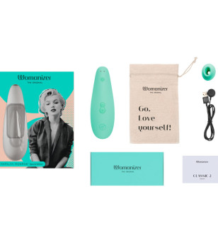 WOMANIZER - MARILYN MONROE CLASSIC 2 STIMULATEUR CLITORAL MENTHE
