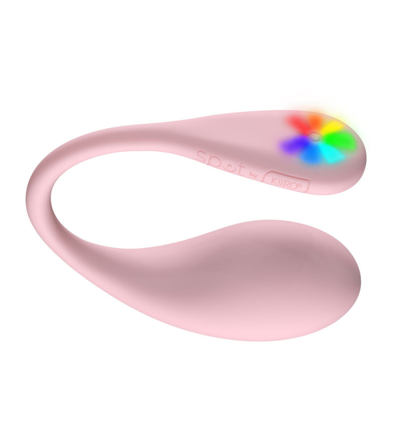 KIIROO - VIBRATEUR SPOT KISS ME EN FORME DE U ROSE