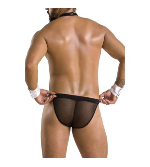 PASSION - 036 SLIP ALFROJO NOIR L/XL