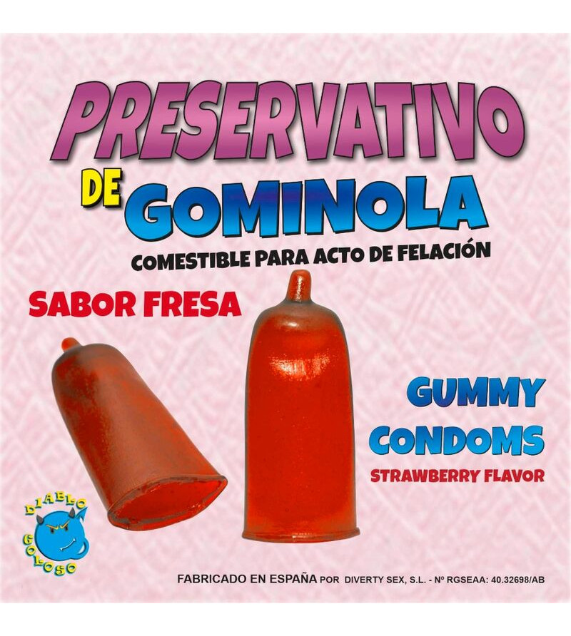 DIABLO PICANTE - CONSERVATEUR GUMMY À LA FRAISE