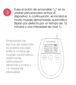 500 COSMETICS - U MAMMAIRE AUGMENTATION MAMMAIRE ÉLECTROSTIMULATION