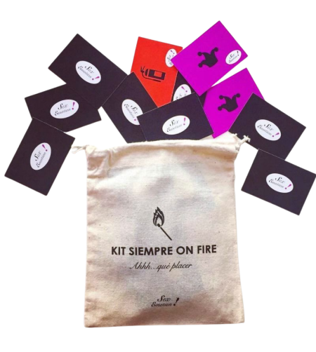 LARA - JEU KIT TOUJOURS EN FEU POUR COUPLES SEX EMOTION