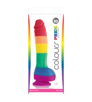 PRIDE - DILDO DRAPEAU LGBT 19 CM