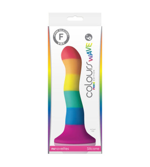 PRIDE - GODE DRAPEAU LGBT VAGUE 17 CM