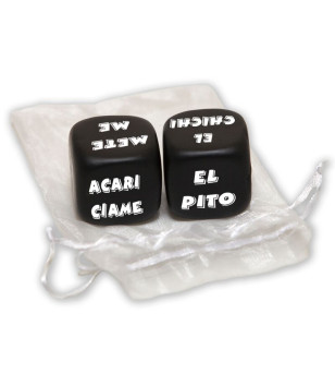 DIABLO PICANTE - 2 DÉS DACTION ET PARTIE DU CORPS