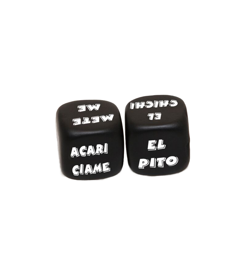 DIABLO PICANTE - 2 DÉS DACTION ET PARTIE DU CORPS