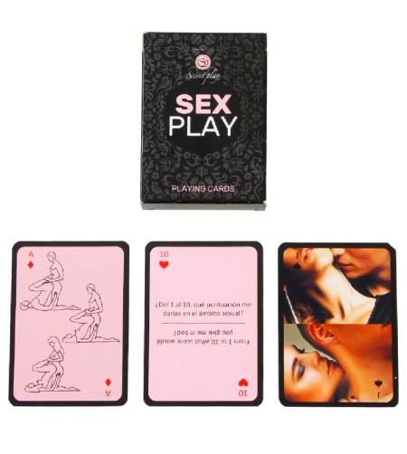 SECRETPLAY - CARTES À JOUER SEX PLAY (ES/EN)