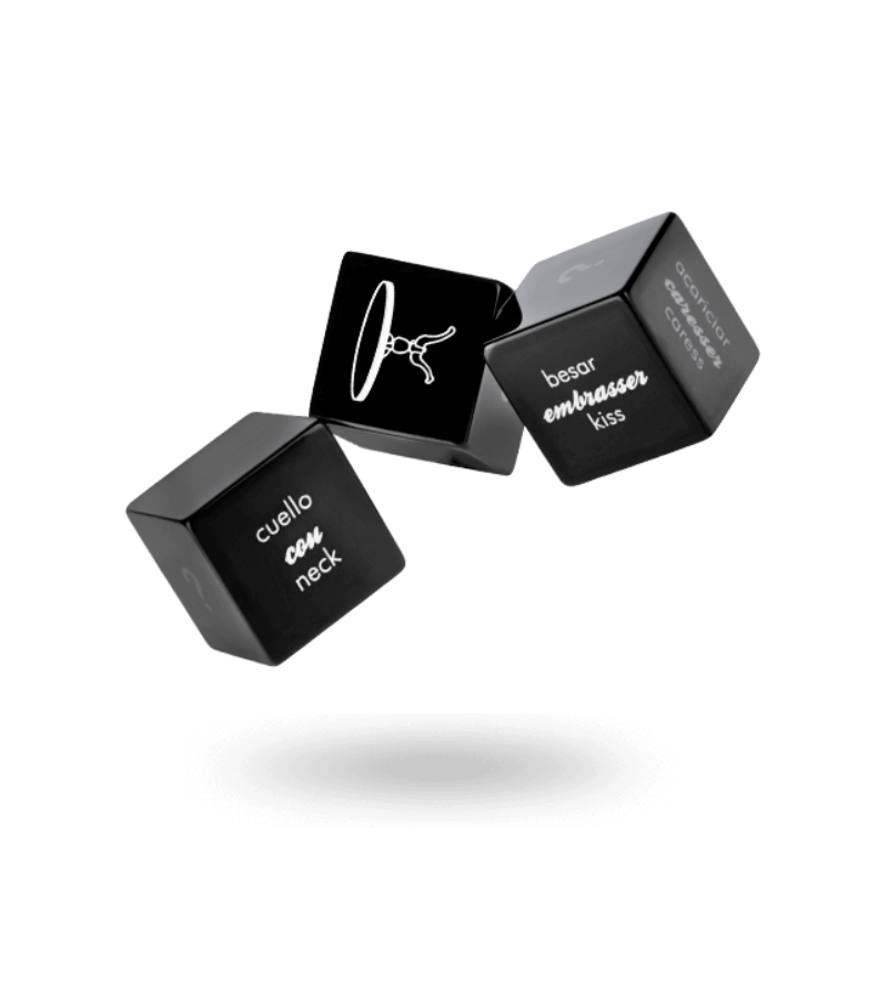 BIJOUX - LES PETITS BONBONS LUCKY DICE OF LOVE ES/EN/FR