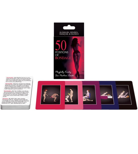 KHEPER GAMES - 50 POSITIONS DE CARTES BONDAGE