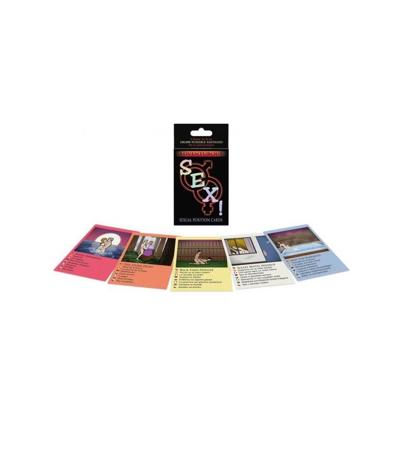 KHEPER GAMES - SEXE AVENTUREUX ! JEU DE CARTES