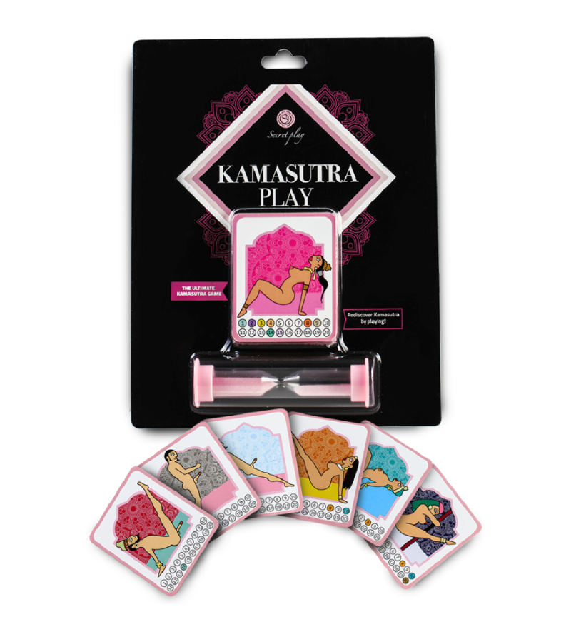 SECRETPLAY - JEU POUR COUPLES KAMASUTRA PLAY (ES/EN/IT/FR/DE/PT)