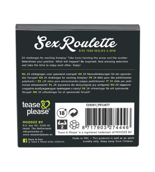 TEASE  PLEASE - PRÉLIMINAIRES DE LA ROULETTE SEXE