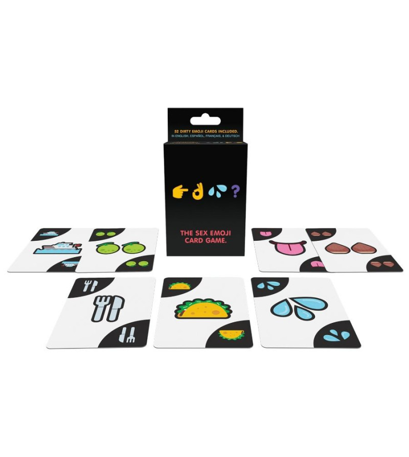 KHEPER GAMES - JEU DE CARTES DTF SEX EMOJIS