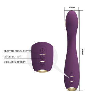 PRETTY LOVE - HECTOR ELECTROSHOCK VIBRATEUR PAR APP CONTROL VIOLET