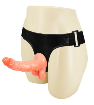 BAILE - HARNAIS AVEC PÉNIS RÉALISTE ET CULOTTE RÉGLABLE ULTRA PASSIONNÉE 15.5 CM