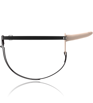 FETISH SUBMISSIVE HARNESS - SILICONE CHAIR 15 CM