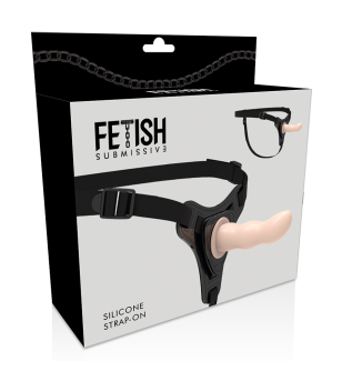 FETISH SUBMISSIVE HARNESS - SILICONE CHAIR POINT G 12,5 CM