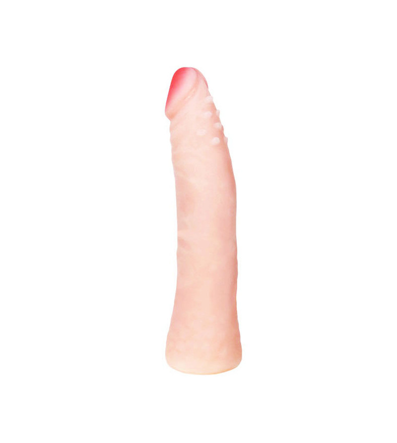 BAILE - GODE EN SILICONE RÉALISTE AU TOUCHER DE LA PEAU 19 CM COULEUR ALÉATOIRE DE LA BOÎTE