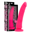 DELTA CLUB - TOYS HARNAIS + DONG SILICONE ROSE 23 CM -O- 4.5 CM