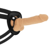 COCK MILLER - HARNAIS + COCKSIL ARTICULABLE DENSITÉ SILICONE 18 CM