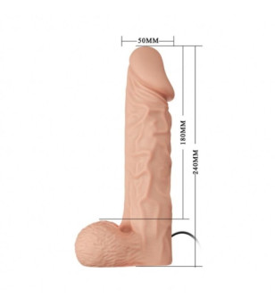 BAILE - HARNAIS DE ULTRA PASSIONNÉE 24 CM NATUREL