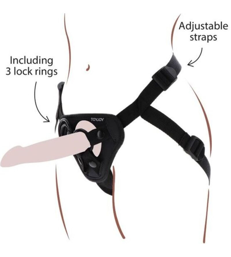 GET REAL - HARNAIS  SANGLE NOIR