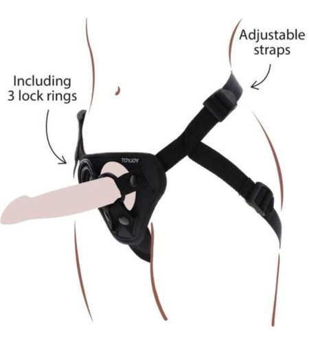 GET REAL - HARNAIS  SANGLE NOIR