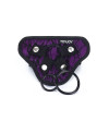GET REAL - HARNAIS EN DENTELLE  STRAP-ON VIOLET