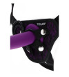 GET REAL - HARNAIS EN DENTELLE  STRAP-ON VIOLET