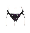 GET REAL - HARNAIS EN DENTELLE  STRAP-ON VIOLET