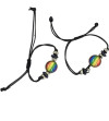 PRIDE - BRACELET CERCLE CENTRAL DRAPEAU LGBT