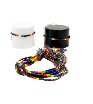 PRIDE - BRACELET DRAPEAU LGTB FIL FIN