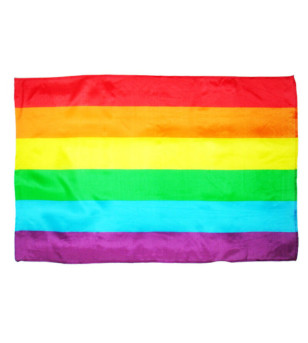 FIERTÉ - GRAND DRAPEAU LGBT